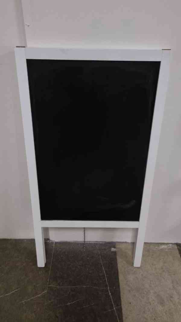 !!! Výprodej kanceláře – Křídový reklamní A-stojan – 700 Kč  - foto 2