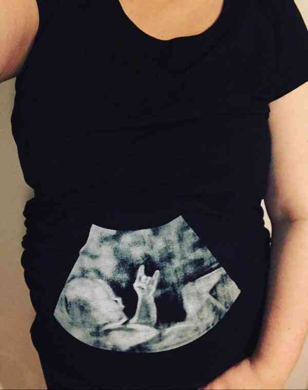 Těhotenské tričko  - foto 1