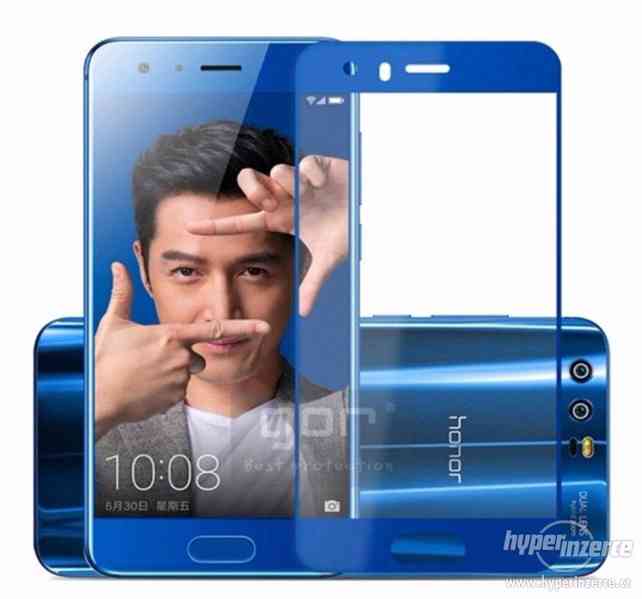 Tvrzené sklo 3D 9H Honor 9 modrý - foto 1