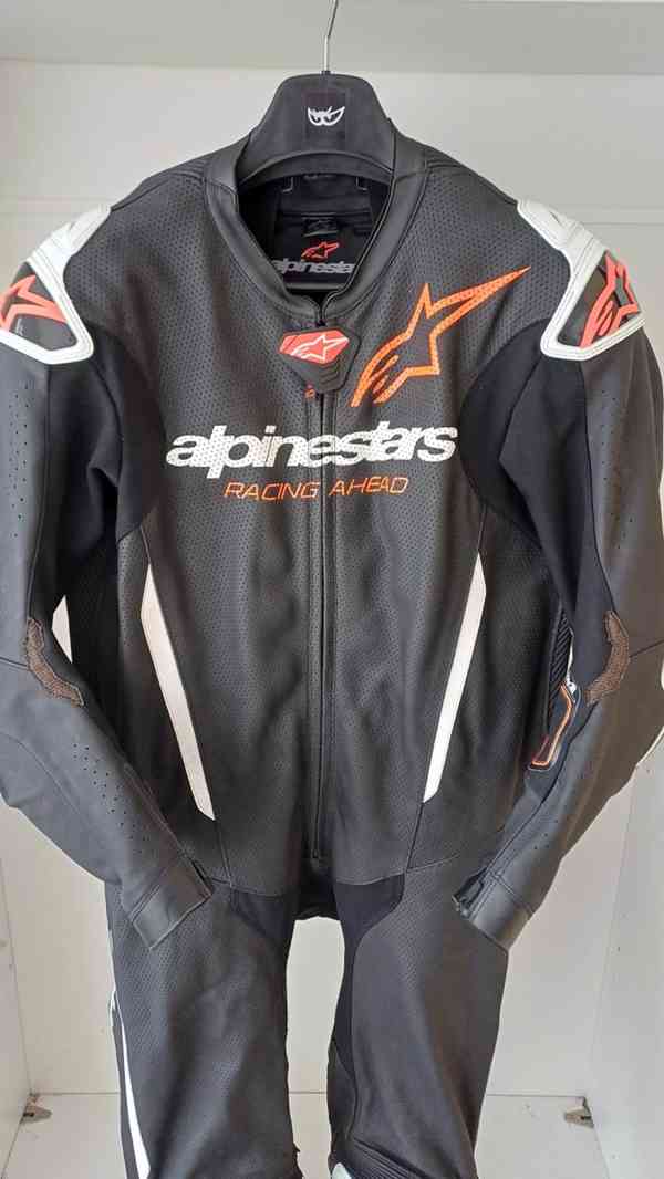 Špičková kožená kombinéza Alpinestars GP-R7 TECH-AIR - foto 5