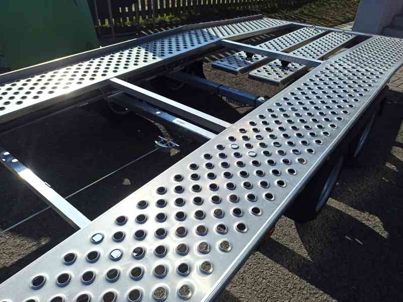 Hliníkový Autopřepravník 4,5 x 2m / 2700kg - foto 7