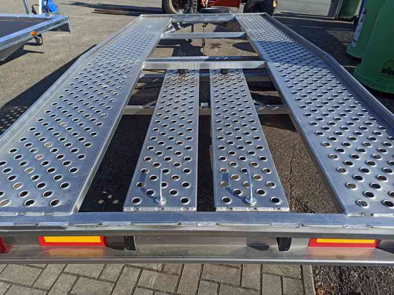 Hliníkový Autopřepravník 4,5 x 2m / 2700kg - foto 8