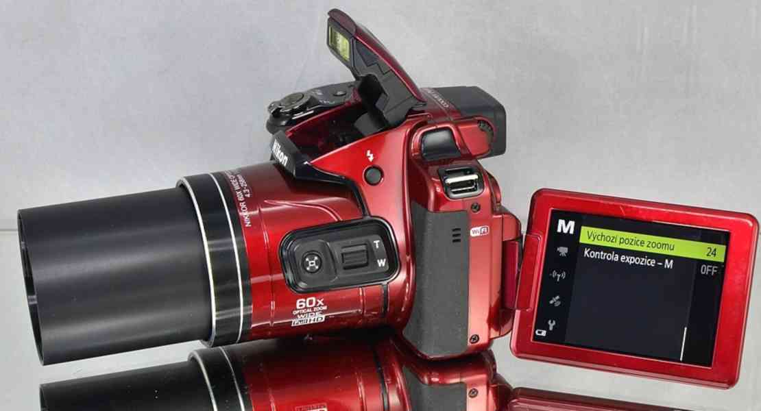 Nikon CoolPix P610**60x Op.ZOOM*Full HDV*WIFI*BAG - foto 5