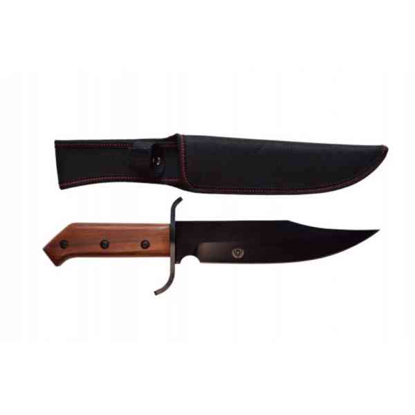 Lovecký nůž rosewood Black s nylonovým pouzdrem - foto 2