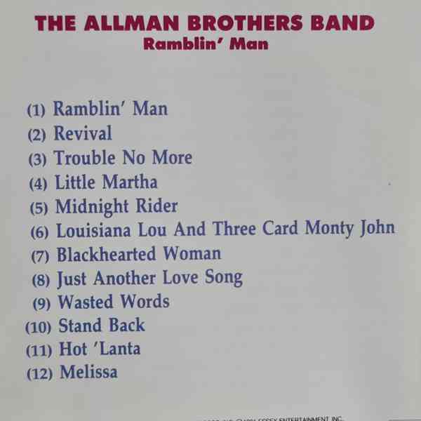 CD - THE ALLMAN BROTHERS BAND - foto 2