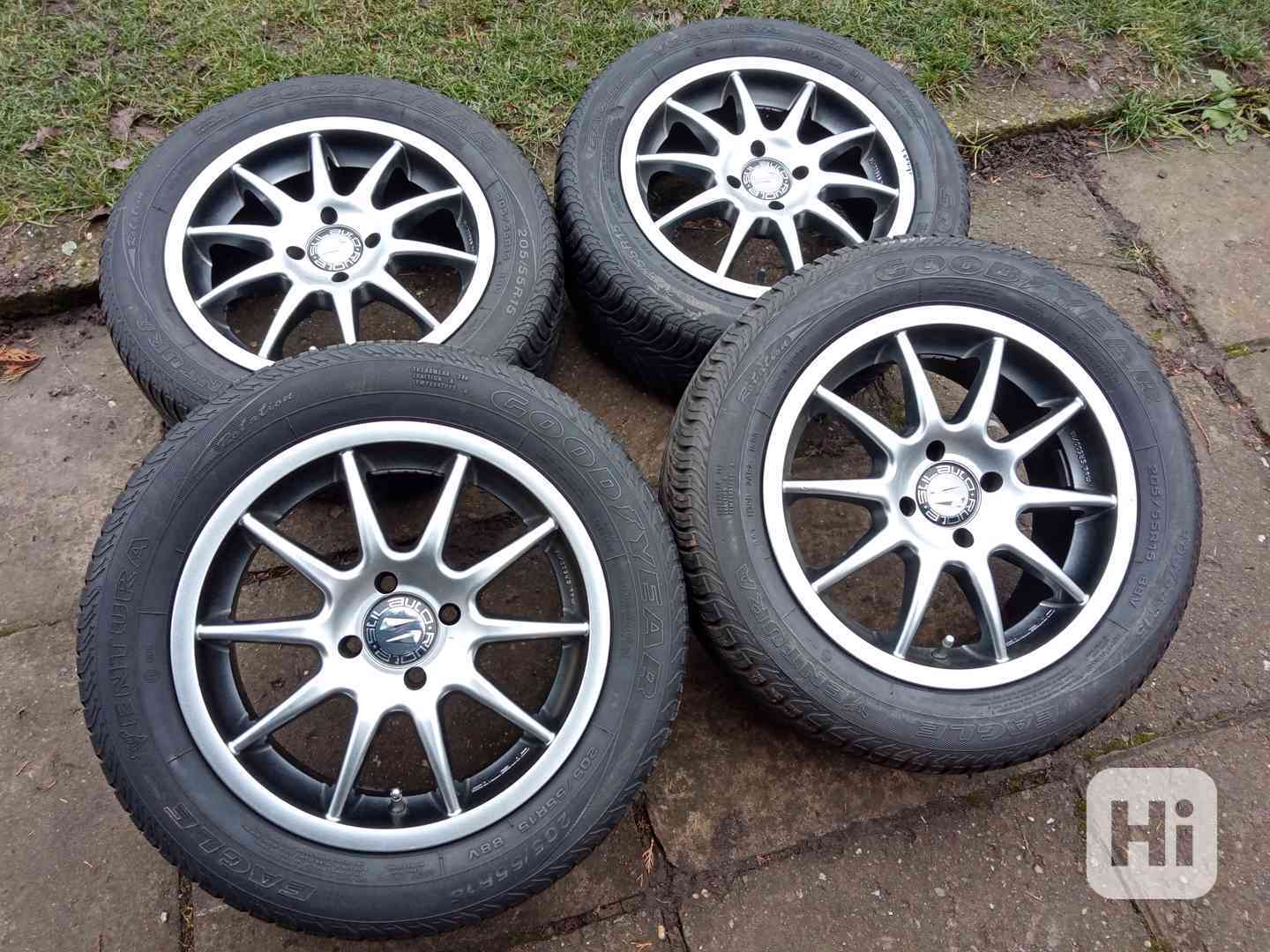 Obutá alu kola 15ky 4x98 FIAT ALFA ROMEO LANCIA - dobírka - foto 1