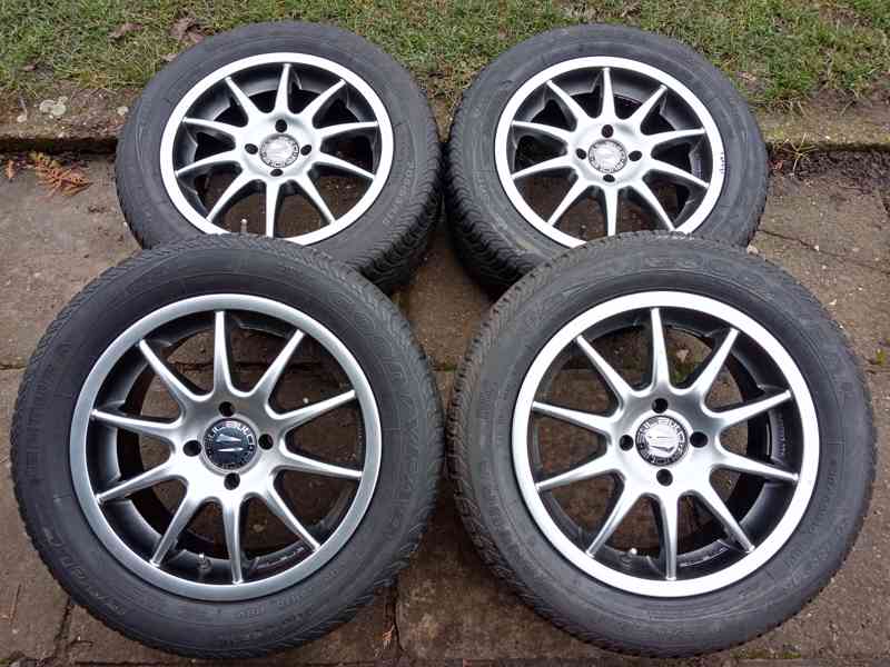 Obutá alu kola 15ky 4x98 FIAT ALFA ROMEO LANCIA - dobírka - foto 3