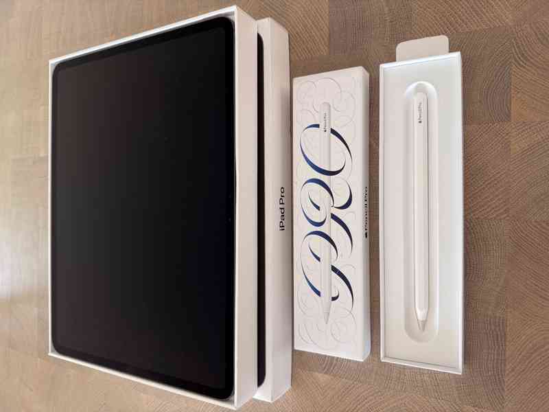 Apple iPad Pro 13" M4, 256 GB + Apple Pencil Pro, ZÁRUKA - foto 7