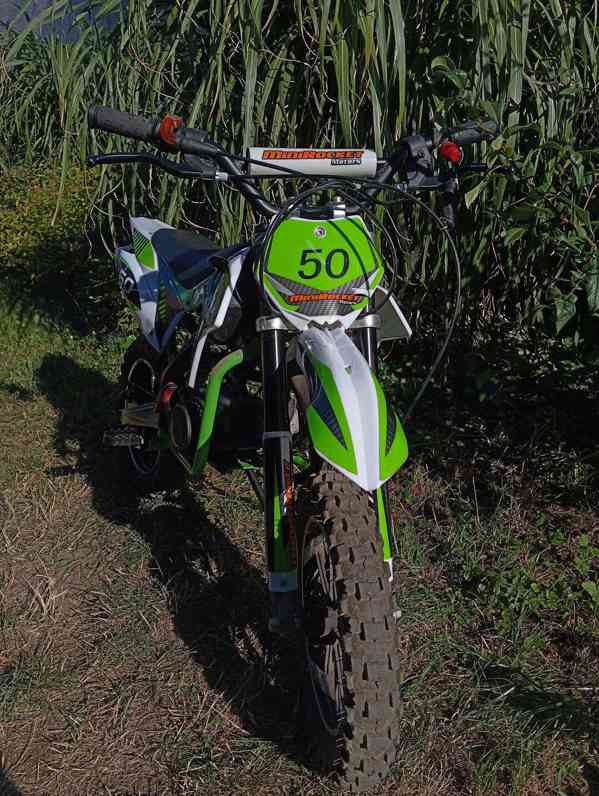 Dětská minicross Wolfee Sport Edition 49cc Limitovaná edice - foto 3