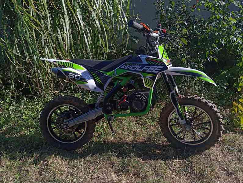 Dětská minicross Wolfee Sport Edition 49cc Limitovaná edice - foto 2
