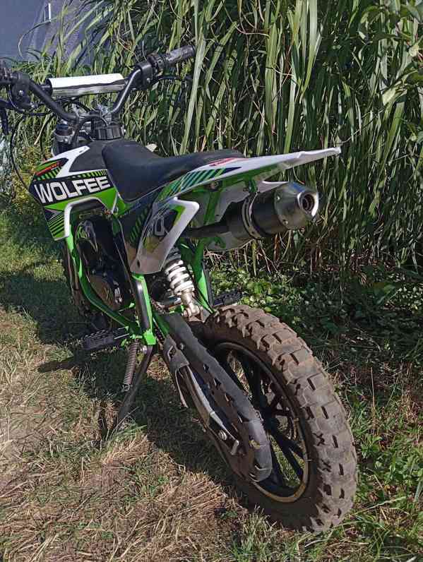 Dětská minicross Wolfee Sport Edition 49cc Limitovaná edice - foto 4