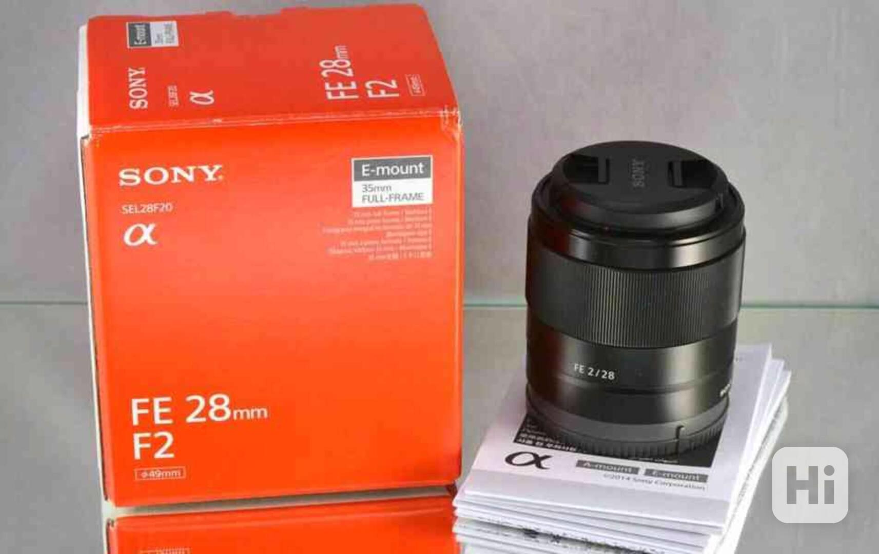 Sony FE 28mm f/2 **Full-frame*Pevný*širokoúhlý**E mount - foto 1