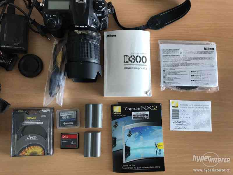 Nikon d300 + nikkor 18-105 + bohaté příslušenství - foto 1