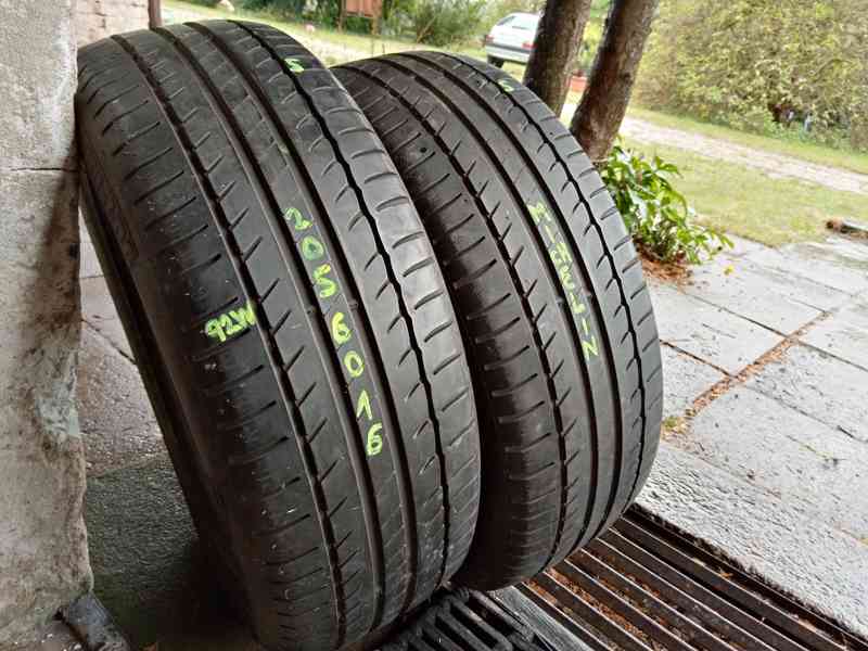 Letní pneu 2kusy 205/60/16 vzorek 70% MICHELIN - dobírka - foto 1