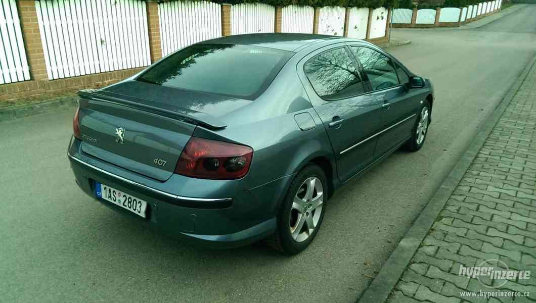 Peugeot 407 3.0 V6,155kW, AUTOMAT, Xenony - foto 4