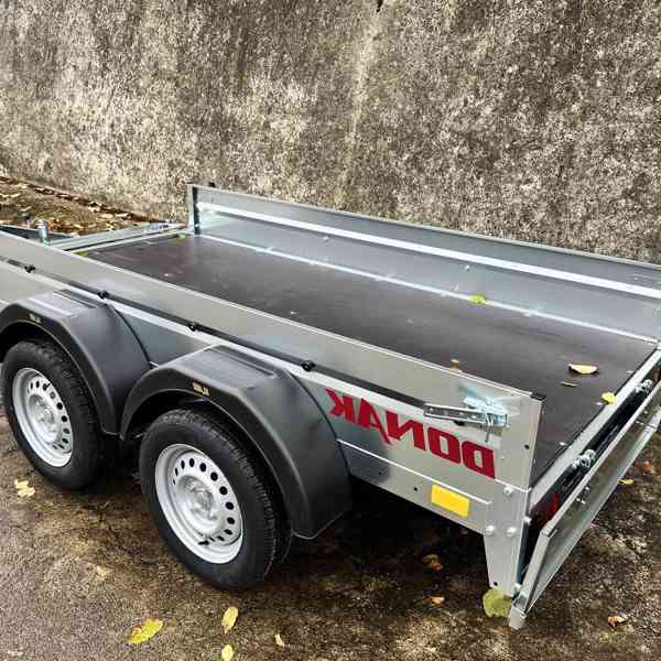 Nový sklopný přívěsný vozík 2x náprava, 2,53m x1,30,DPH - foto 11