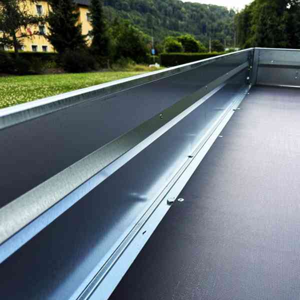 Nový sklopný přívěsný vozík 2x náprava, 2,53m x1,30,DPH - foto 14