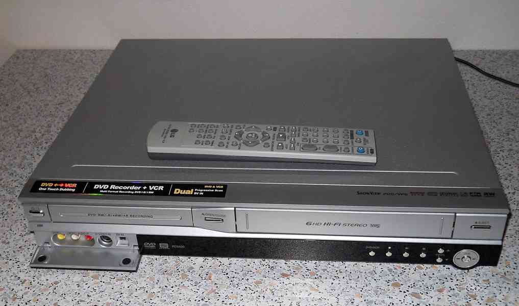 VHS-DVD rekordér LG RC7000 - foto 5