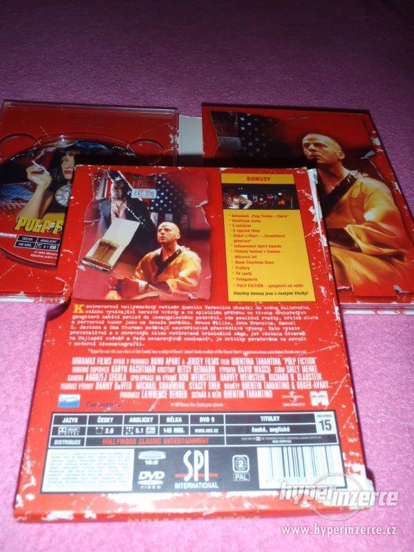2x DVD + CD soundtrack Pulp Fiction trojdisková verze - foto 5