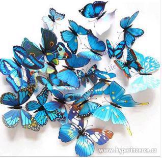 Dekorační 3D motýli - foto 7