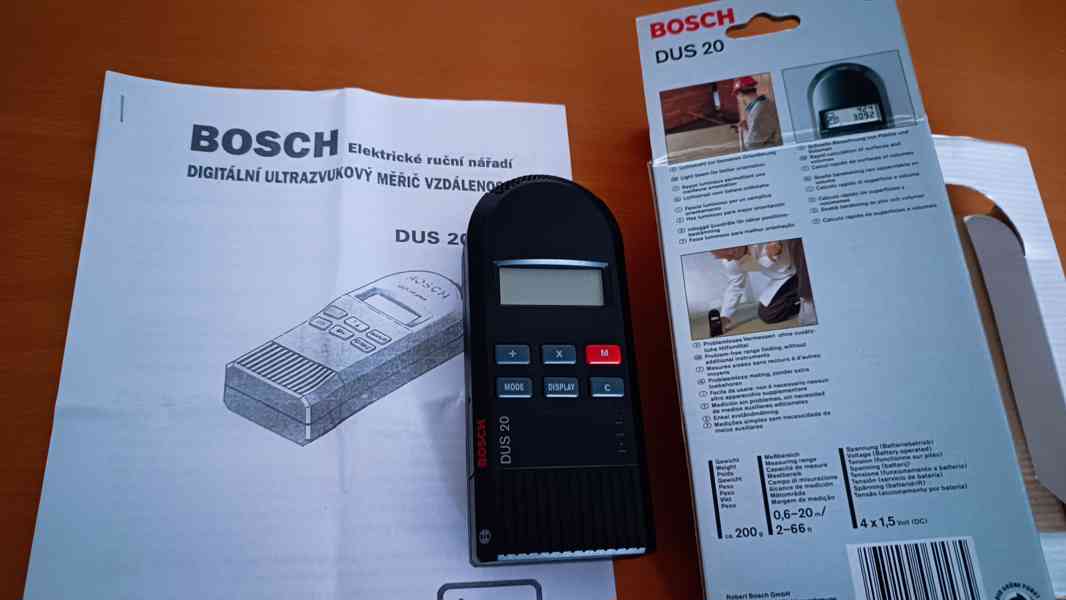 Měřič vzdálenosti BOSCH DUS 20 - foto 2