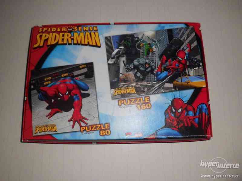 Dvojité Puzzle Spider Man - foto 2