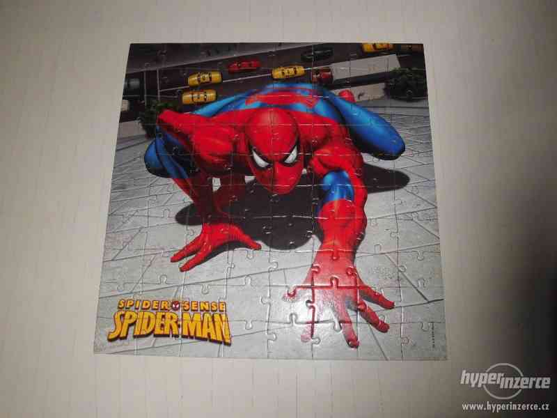 Dvojité Puzzle Spider Man - foto 5