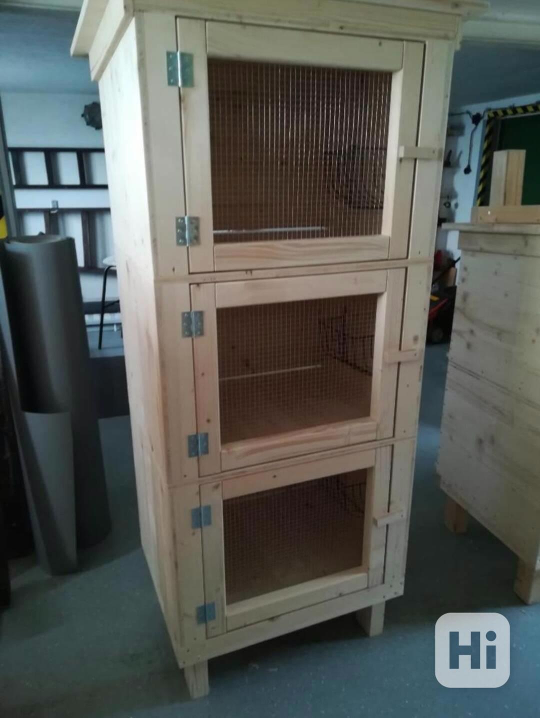 NOVÁ KRÁLÍKÁRNA 1až 9 kotců - foto 1