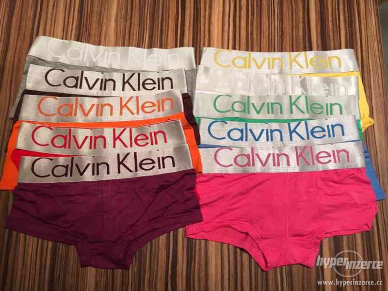10 ks dámských boxerek Calvin Klein, velikosti M-XL - foto 1
