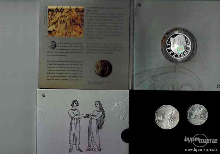 Mince euro a originální sady mincí, katalog, pamětní mince a - foto 6