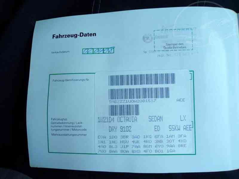 Škoda Octavia 1,6 LX EKO ZAPLACENO - foto 12