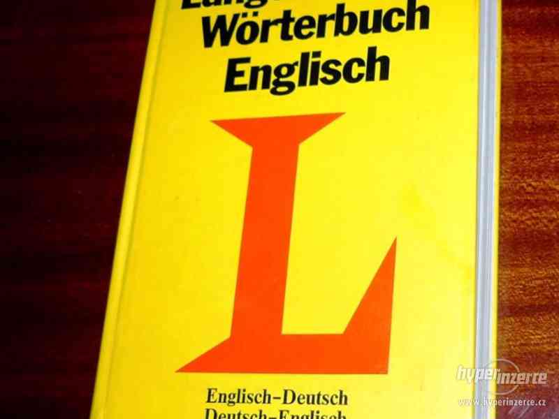 SLOVNÍK anglicko-německý a německo-anglický, 1408 stran - foto 3