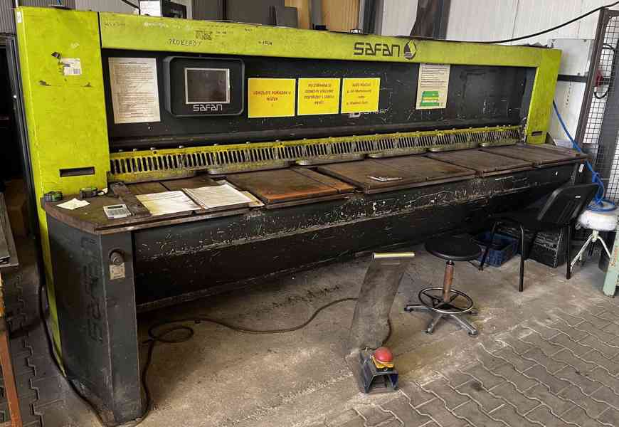 Použité CNC nůžky SAFAN B-Shear 310-6 TS 100, r. v. 2006