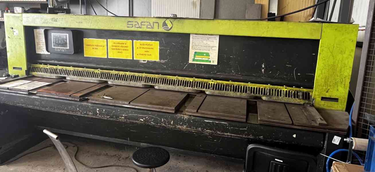 Použité CNC nůžky SAFAN B-Shear 310-6 TS 100, r. v. 2006 - foto 2