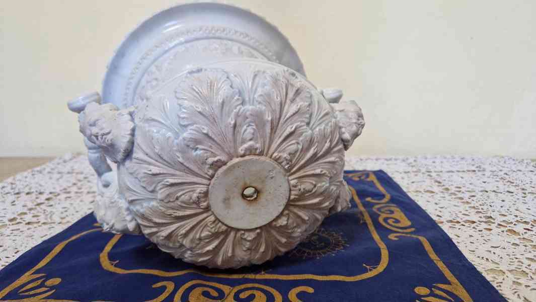 Krásný masivní porcelánový Květináč Míšeň Meissen - foto 10