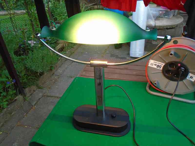 Kvalitní značková lampa lampička Bankéřka Verri Murano pěkná - foto 14