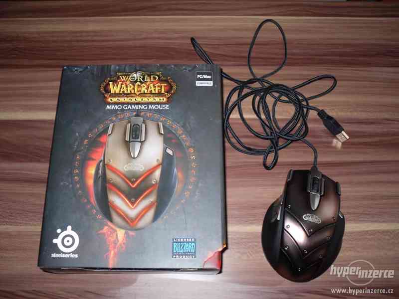 WOW Cataclysm MMO gaming mouse - foto 1