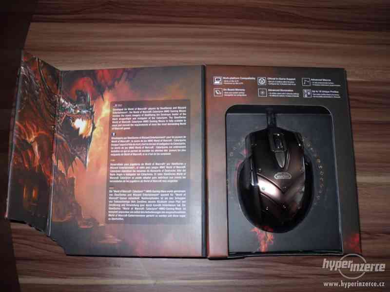 WOW Cataclysm MMO gaming mouse - foto 2