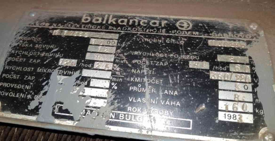 Kladkostroj 1000kg (13084.) - foto 4