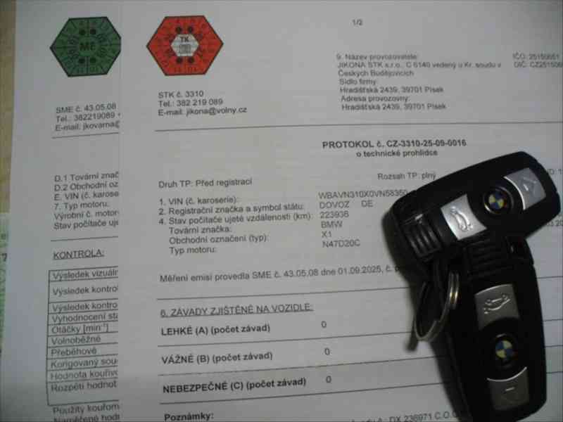 BMW X1 2,0   d, 130kW, 3/2011, naj.223tis.k - foto 10