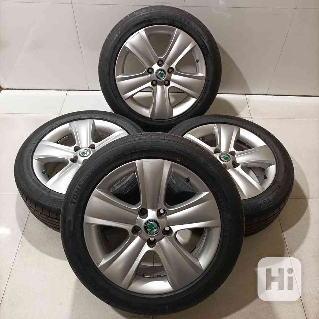 17" ALU kola – 5x112 – ŠKODA (VW, SEAT, AUDI) - foto 1