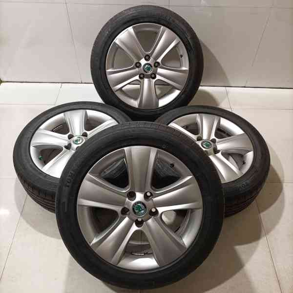 17" ALU kola – 5x112 – ŠKODA (VW, SEAT, AUDI) - foto 1