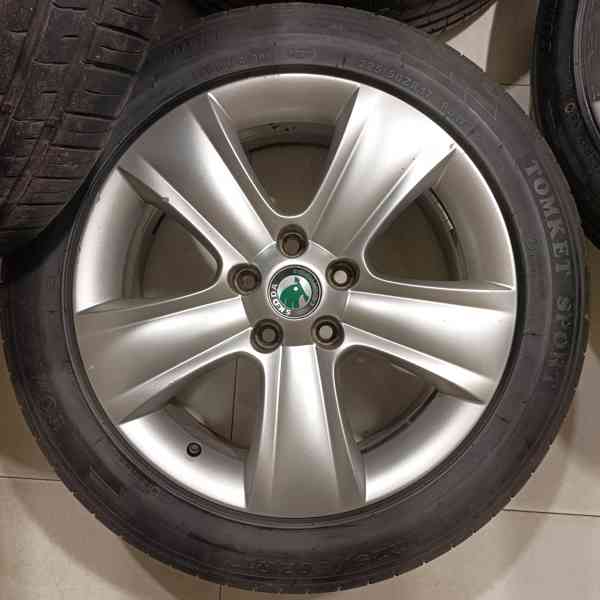 17" ALU kola – 5x112 – ŠKODA (VW, SEAT, AUDI) - foto 5