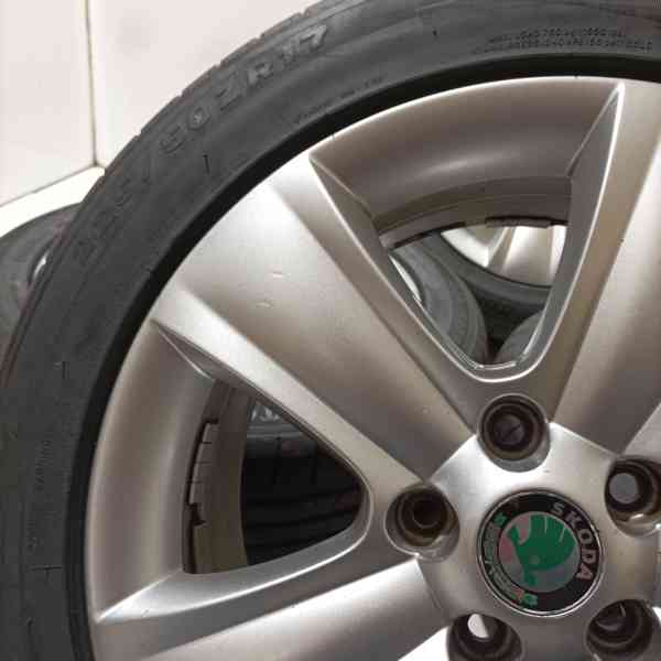 17" ALU kola – 5x112 – ŠKODA (VW, SEAT, AUDI) - foto 6