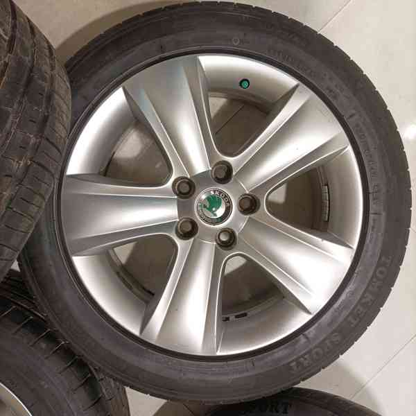 17" ALU kola – 5x112 – ŠKODA (VW, SEAT, AUDI) - foto 3