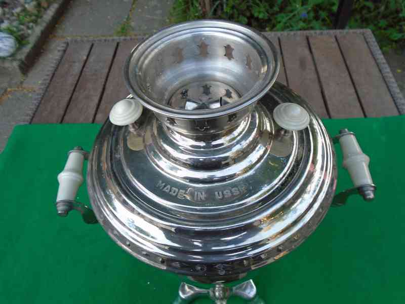 Originální retro Samovar 1973 funkční i s kabelem pěkný stav - foto 3