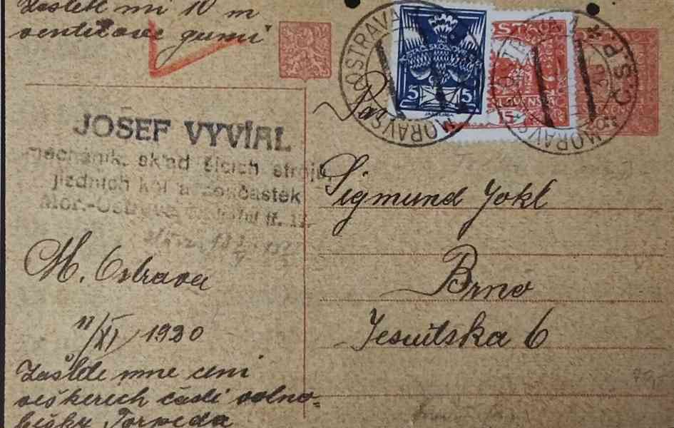 Dopisy do roku 1955 odkoupím hotově za katalogové ceny  - foto 25