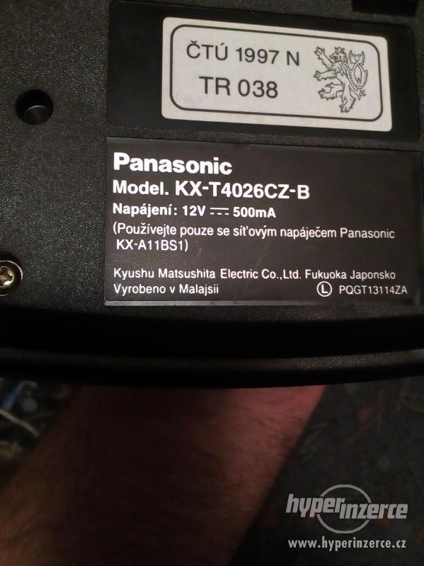 Bezdrátový domácí telefon Panasonic - foto 1
