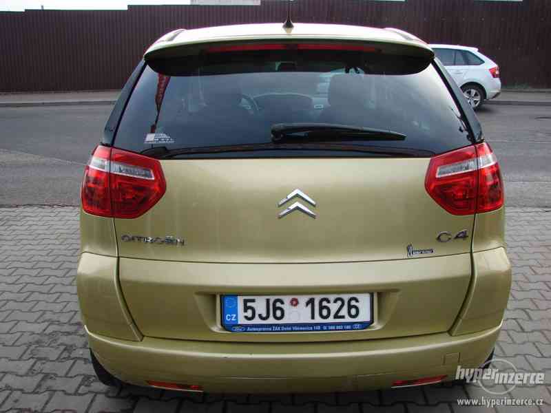 Citroën C4 Picasso 1.6 HDI 1.MAJ,SERV.KN.ČR r.v.2007/11 - foto 4