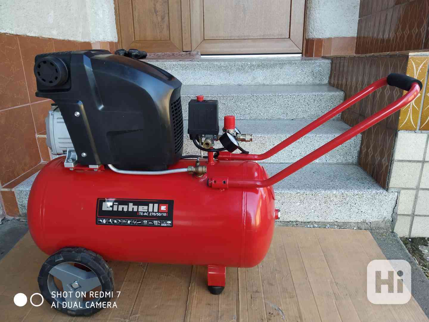 Prodám olejový Kompresor Einhell TE-AC 270/50/10- 50 LITRŮ-  - foto 1